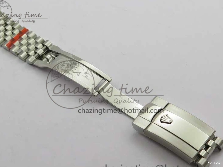 MiroTime 0327 DateJust 41MM 126334 904L SS VRF 1:1 Best Edition Silver Dial Crystals Markers on SS Jubilee Bracelet A FashionForward 2907